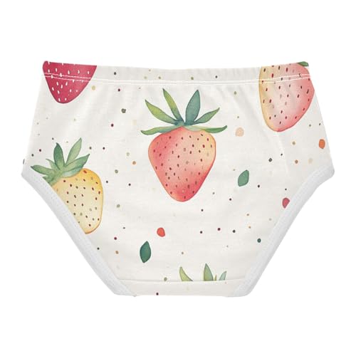 GuoChe Panties Hipster Triangle Panties Organic Underpants for Baby Girls in Sizes 2T,3T, 4T, 5T, 6Y and 8Y2