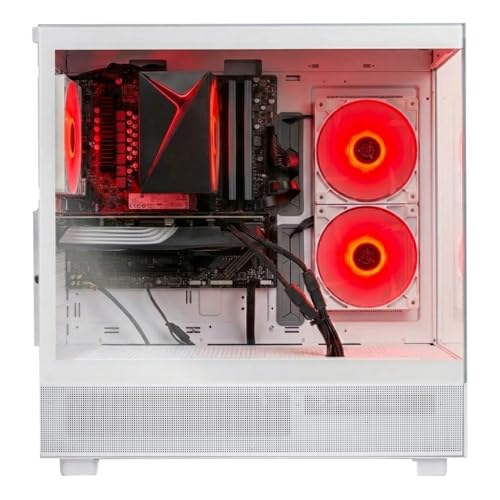 Image of Skytech Gaming Azure 3 Gaming PC, AMD Ryzen 7 5700 3.7GHz, AMD RX 9060XT 8GB, 1TB NVMe SSD, 16GB DDR4 RAM 3200, 650W Gold PSU, Wi-Fi, Win 11, Gaming Desktop