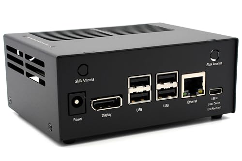 Caja para Kit de Desarrollo NVIDIA Jetson Orin Nano Super – Carcasa de aluminio con ventilación y montaje VESA miniatura 1