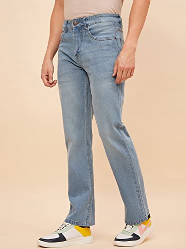 Image of HIGH Star Men's Stretch Fit Mid Rise Jeans
