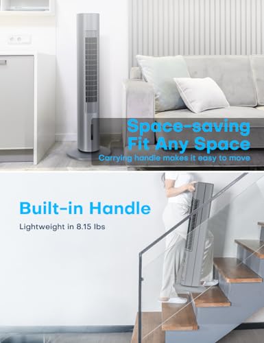 Image of TS03Y 1.210.003.011 Evaporative Air Cooler, Gray