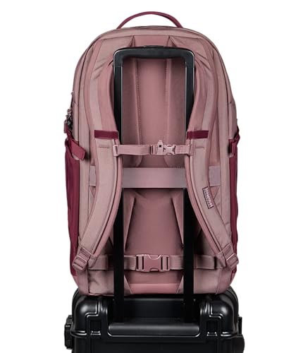 Image of JanSport 34L All Around Pack - 15 inch Laptop Sleeve, Cherry Lacquer | Versatile Rucksack w /Hydration Sleeve, Reflective Accents & Safety Whistle