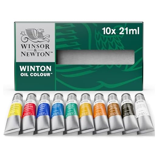 Winsor & Newton Winton - Juego de tubos de pintura para acuarela (21 ml, 10 unidades)