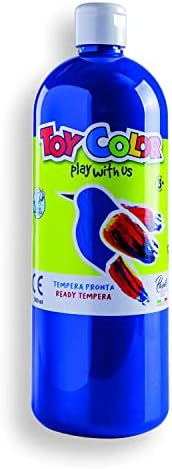 Pasuto Super washable Ready-mix paint | 1 Litre Bottle - Kids craft paint | Black