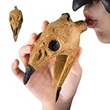 Schrei Pfeife | Horror Geräuschemacher Spielzeug - Krähen Design Neuheitspfeife - Für Outdoor-, Stressabbau, Gruselhaus-Party-Zubehör, Meditation, Kinder, Erwachsene und Jugendliche