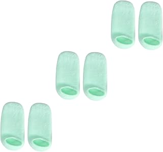 FRCOLOR 3 Pares De Meias Anti- Morta Meias De Gel Para Calcanhares Rachados Mangas De Pés De Spa Meias De Calcanhar Ásperas Meias Para Pés Duros Meias Hidratantes Meias De