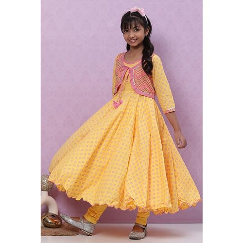 Image of BIBA Girl's Salwar Kurta Dupatta