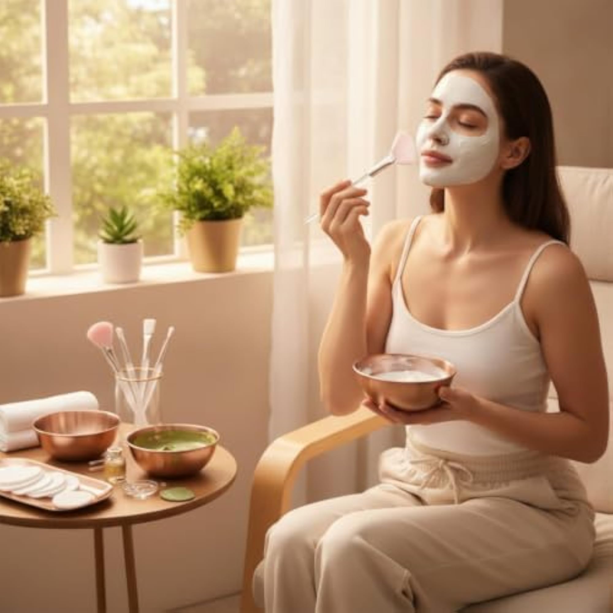 23 Pieces Stainless Steel Facial Mask Care Kit