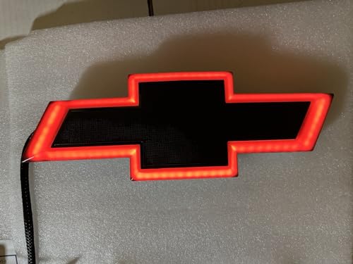 Image of 2014-15 Chevy Silverado Grille Emblem with Chrome Finished, RGB LED.