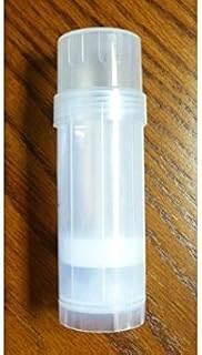 (11) Empty Clear Plastic Deodorant Containers (Natural) - 2.2 Oz Cylinders for heel balm, lotion bar etc. …