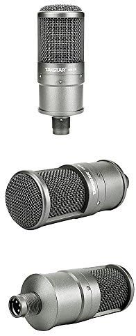 Takstar SM-8B-S Condenser Microphone Computer Microphone Recording The Song with A Sound Card