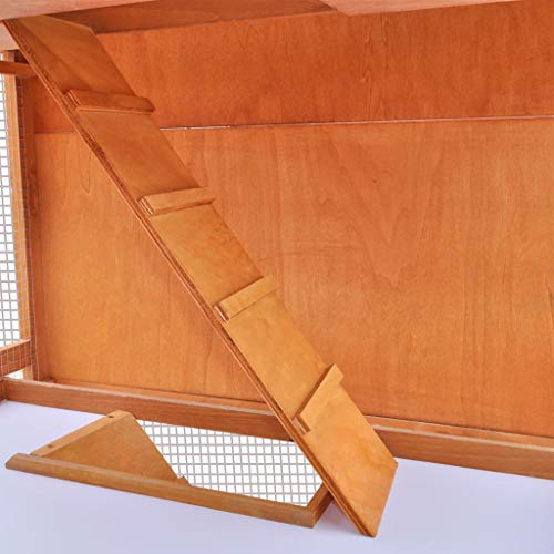 Keyur Kaninchenstall, Kaninchenstall, Kaninchenstall, Kleintierhaus, Haustierkäfig, 3 Ebenen Holz – Bild 7
