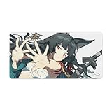 ゼンレスゾーンゼロ 星見雅 ゲーミングマウスパッド サイズ 非スリップ加工 キャラクターイラスト印刷 滑り止め 大型マウスパッド