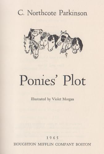 Ponies' Plot B000GAYYCY Book Cover