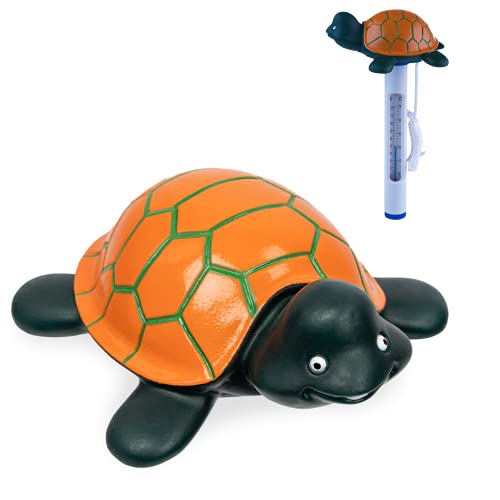Milliard Floating Pool Thermometer Turtle, Large Size with String, for Outdoor and Indoor Swimming...