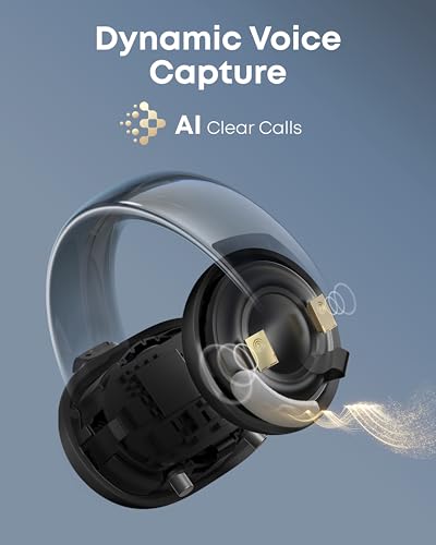 undefined Soundcore AeroClip by Anker, Open-Ear Earbuds, Clip-On Headphones, Adaptive Comfort, Clear Calls with 4 Mics and AI, Stable Fit, 12mm Drivers for Powerful Bass, Hi-Res, Open-Ring Design の商品画像 5