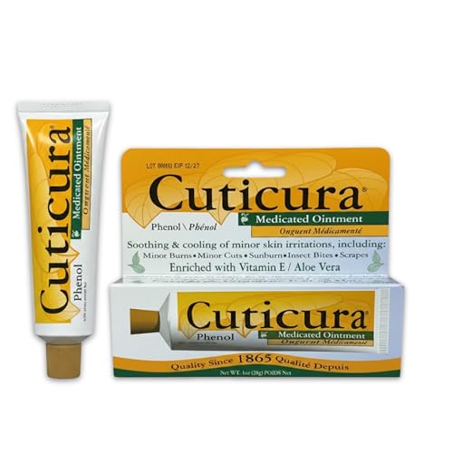 Cuticura Medicated Ointment | Multi-Purpose Ointment Enriched with Aloe Vera, Vitamin E & Pine Oil |...