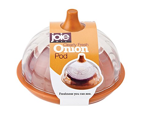 Joie Kitchen Gadgets 067742-330000 Cápsula de cebolla transparente, naranja