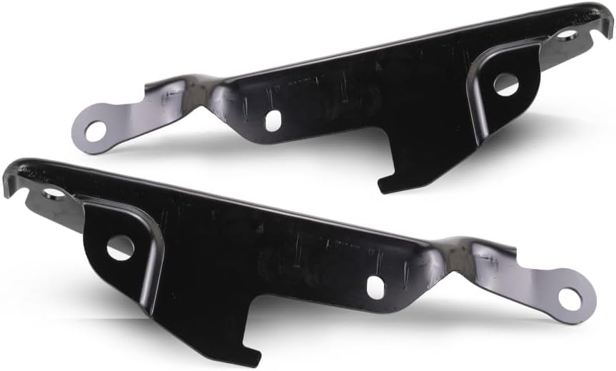 For Chevy Silverado 1500/2500 1999-2006 Hood Hinge Driver and Passenger Side | Pair | Steel Black | Includes 2007 Classic | Replacement For GM1236109, GM1236110 | 12472769, 12472770