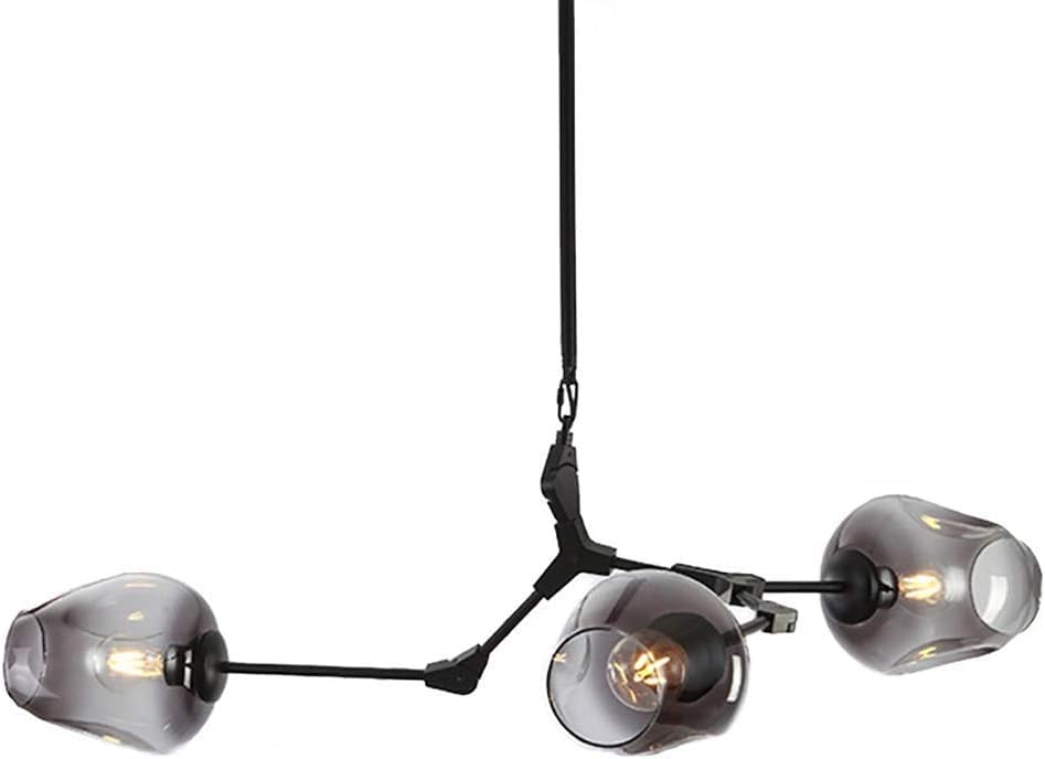 Lustre sputnik réglable pour illuminer chaleureusement votre cuisine moderne