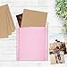 RLAVBL 50 Pack 8.5x11 Corrugated Cardboard Sheets, Flat Cardboard Inserts for Shipping, Mailing, Packing, DIY Crafts