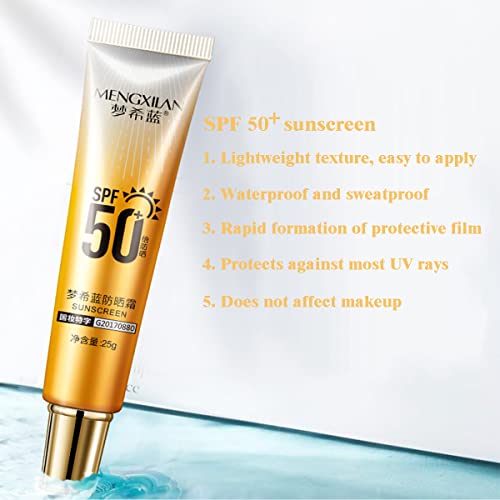 Makeup Primer And Sunscreen Set, Isolation Cream Invisible Pore, Sunscreen Lotion Spf 50, Skin Tone Correcting And Brightening Primer, Cover Acne Marks, Oil Control Moisturizing #TOP4