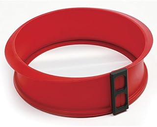 Norpro 9-Inch Silicone Springform Pan with Glass Base