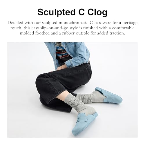 Coach Sculpted C Loved Leather Clog2