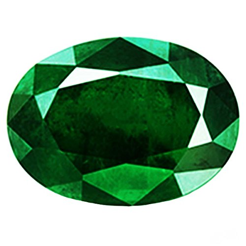 Émeraude verte 5,25 carats Panna pour la méditation védique AMZ10284