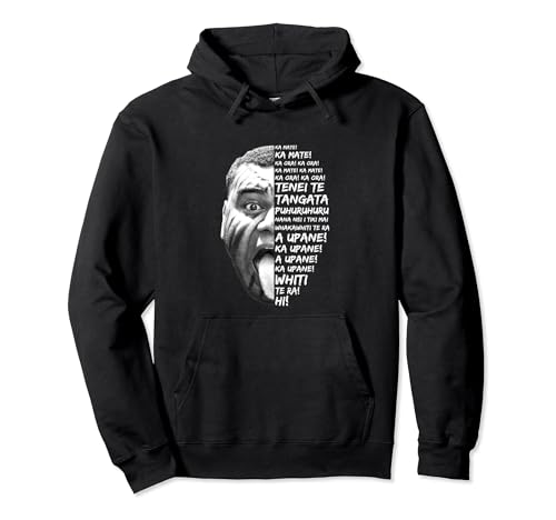 Haka New Zealand Maori Nueva Zelanda Aficionados Rugby Sudadera con Capucha