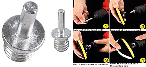 Image of DIY Crafts Buffing Sponge Polishing Pad Hand Tool Kit For Polisher Compound Polishing Polish Polisher Buffer Polishing (Only M10 /14 Universal Adopter) (1 Pc, Only M10 Universal Adopter)