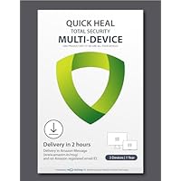 Quick Heal Total Security Multi Device 1 Year 3 Devices SINGLE KEY (Email Delivery in 1 Hour - No CD)