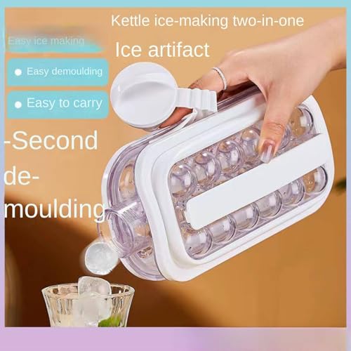 Molde para hielo y cubeta plegable de silicona miniatura 3