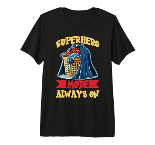 Superhero Mode Always Ons Everyday Hero & Parent Premium Tri-blend T-Shirt