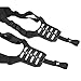 Tactical Scorpion Gear TSG-Shh Pair Modular Polymer Shoulder Harness Platform - Black