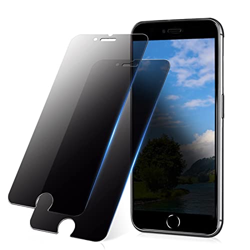 【覗き見防止】 iPhone8Plus 覗き見防止 フィルム 薄い iPhone7Plus ガラスフィルム 保護ガラス 覗き見 いphone8Plus 液晶 保護フィルム 横見防止 あいふぉん7プラス ガラス プライバシーフィルム iPhone7Plus/8Plus 強化ガラスフィルム 2枚セット