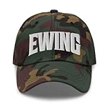 Merch Town Ewing Baseball Cap Ewing Dad Hat Nebraska NE Hat Embroidered Souvenir Green Camo