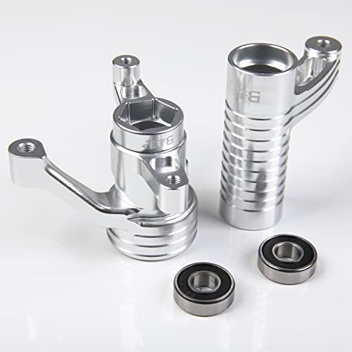 Pièce Losi DBXL 2.0 aluminium argent contre la casse mécanique du Desert Buggy 1/5