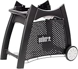 chariot barbecue weber q1400 Contenu de la livraison : 1 x Chariot Weber Q pour barbecues à gaz série Q 2000 ; dimensions 75,5 x 91 x 58 cm.