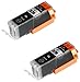 Price comparison product image 2 BLACK Compatible Printer Ink Cartridges for Canon Pixma MG5750 MG5751 MG6850 MG6851 MG7750 TS5050 TS6050 MG5752 MG5753 MG6852 MG6853 | PGI-570PGBK XL
