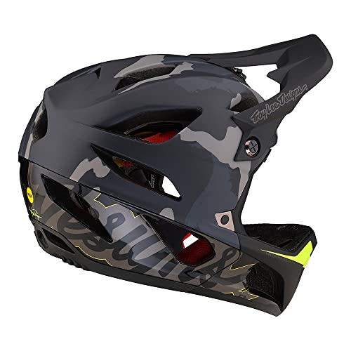 Troy Lee Designs Stage Signature Camo Full Face Mountain Bike Helmet For Max Ventilation Lightweight Mips Epp Eps Racing Downhill Dh Bmx Mtb - Adult Men Women (Black, Xl/Xxl) #TOP3