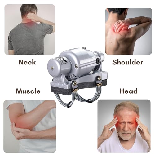 Image of ASBAH Professional Signature Double Speed Finger Electric Massager | Massager for Salon & Home Use | Deep Tissue, Head, Neck, Shoulder & Muscle Relaxation