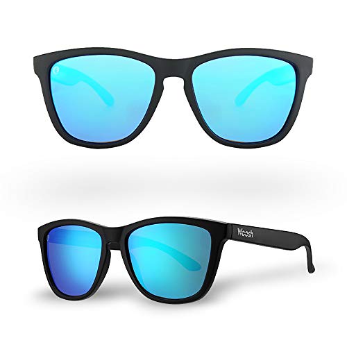 Image of Woosh Polarized Lightweight Sunglasses for Men and Women -Unisex Sunnies for Fishing Beach Running Sports and Outdoors
