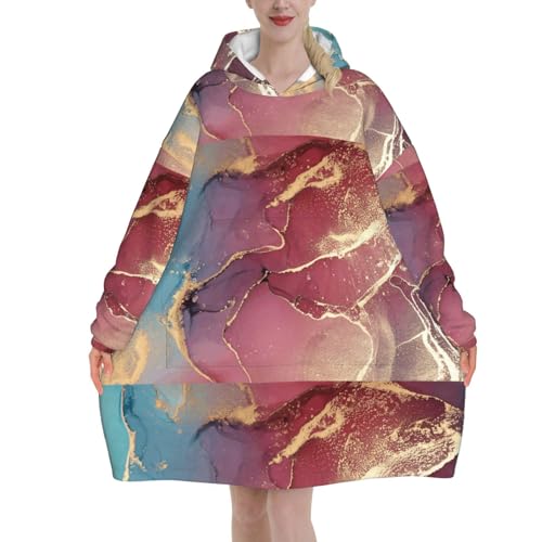 Sweat à capuche couverture flanelle thermique fini les frissons