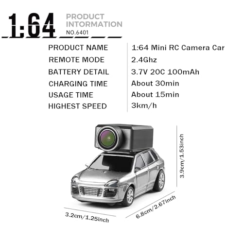 SAYZON 1:64 ミニリモートコントロールカー サムネイル2