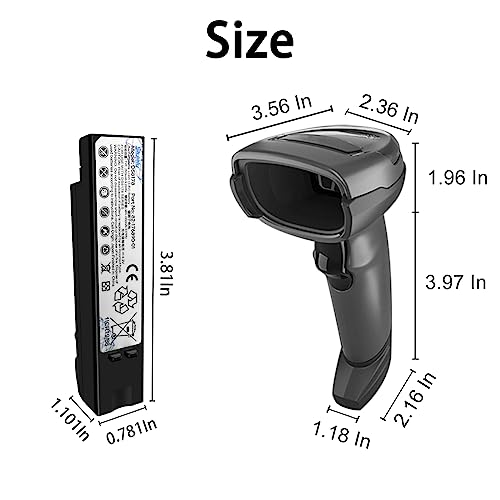 Image of Sicimly 82-176890-01 Replacement Battery for Zebra DS8100 DS8178 DS8170 Series Barcode Scanners 2500mAh.