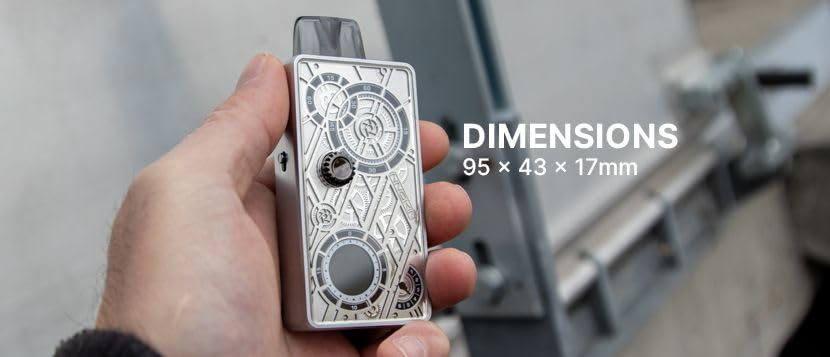 Pack éco - pod KLYPSE MECHA Inokin + un paquet de 3 cartouches pour Innokin Klypse  Mecha | Silver