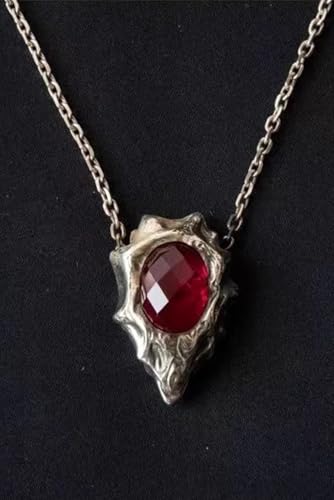 Dante Devil May Cry Necklace Anime Men Red Jewelry Pendant Necklace DMC Game Fans Collection Props2