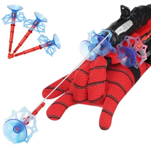 Spider Web Shooters for Kids,Adjustable Wrist Launcher Slinging Toy, Imaginative Role-Play Costume Accessory for Boys & Girls