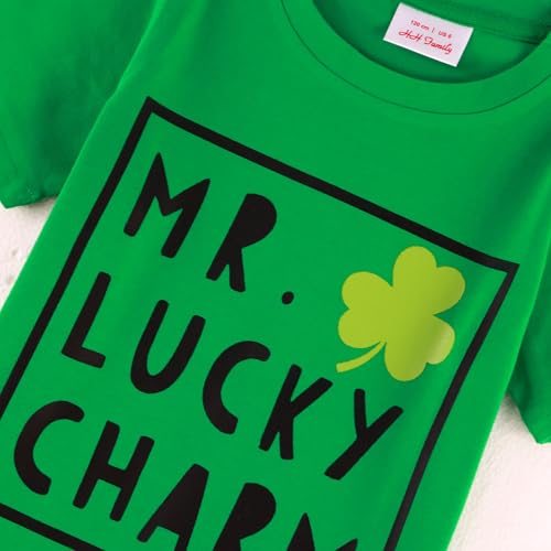 Image of Kids St. Patrick's Day Shirt Boys and Girls Green T-Shirt Clothing 4-12 Years